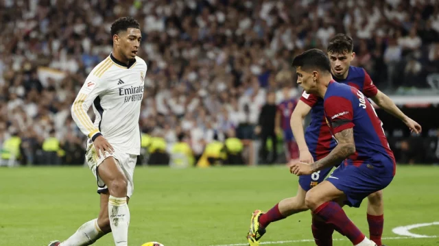 Jude Bellingham Secures Dramatic Clasico Victory for Real Madrid against Barcelona,2024